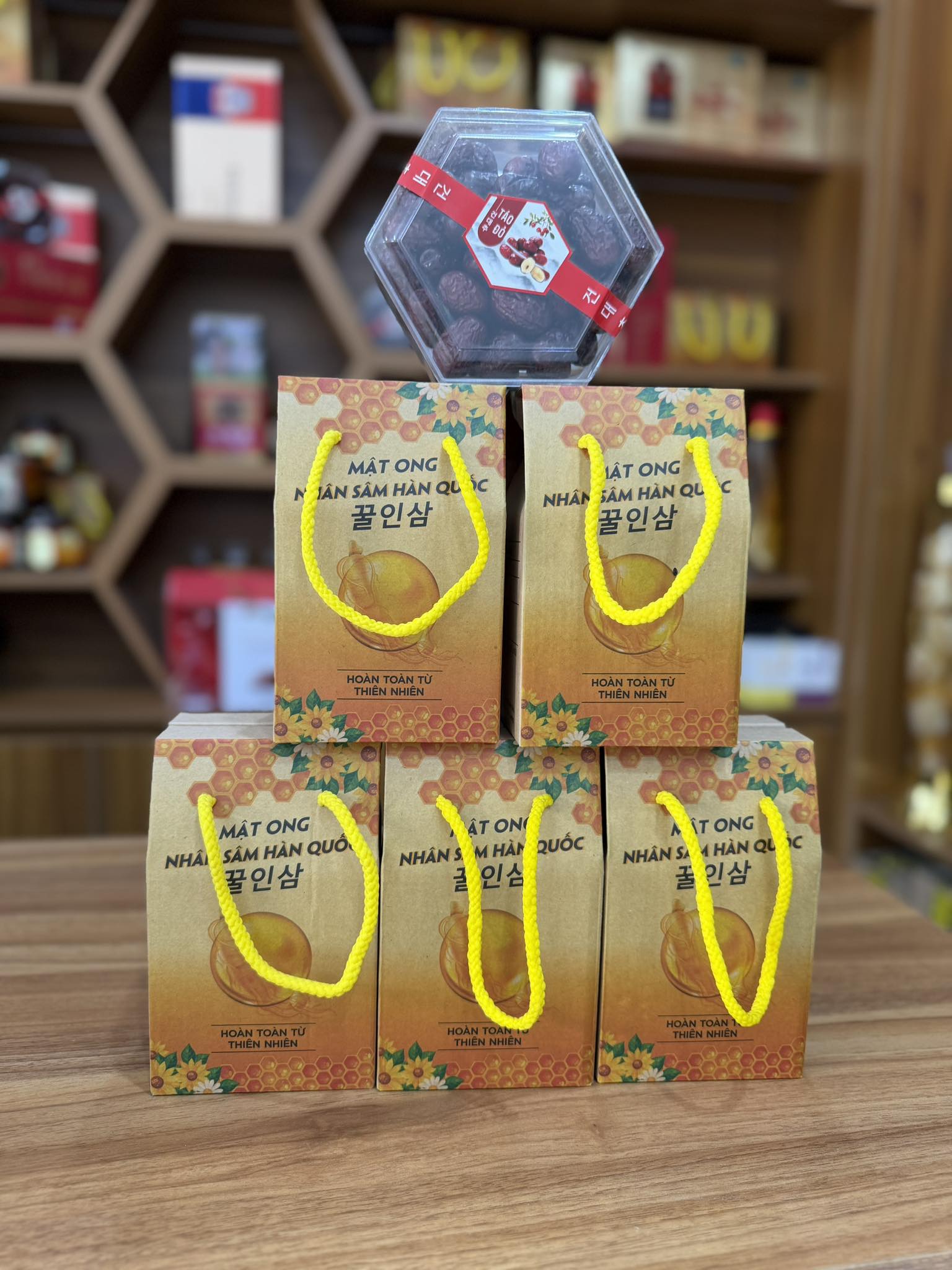 Mật ong Nhân Sâm Hàn Quốc